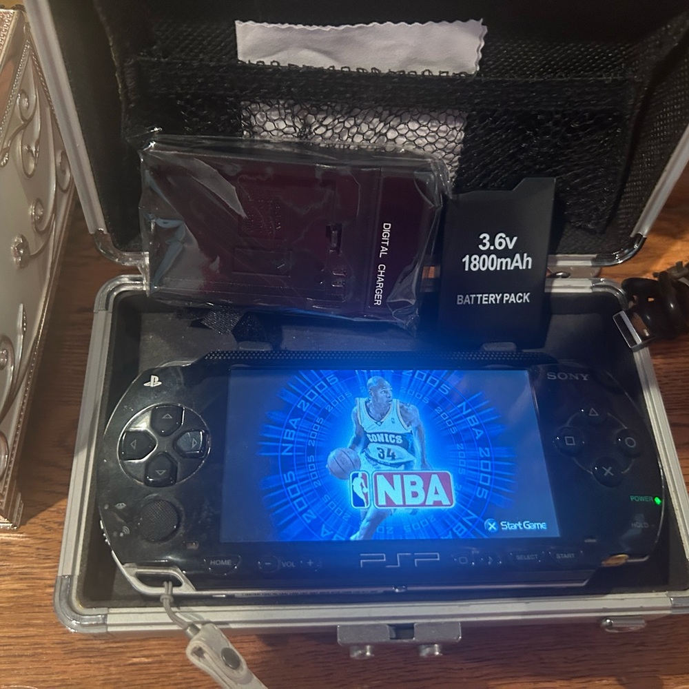 Sony Black Handheld Console for Gaming Enthusiasts